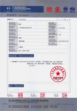 廣東省某政府單位紀(jì)念銀幣檢測報告