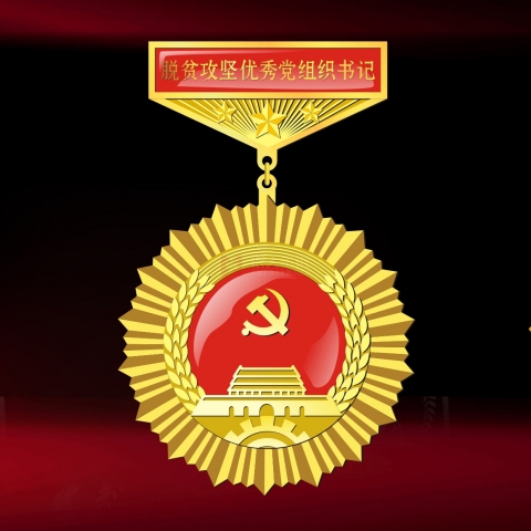 安康定制  脫貧攻堅(jiān)優(yōu)秀黨組織書記獎?wù)聞渍? title=