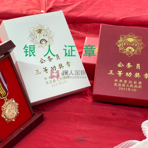 中共定邊縣委脫貧攻堅優(yōu)秀共產黨員獎章證書