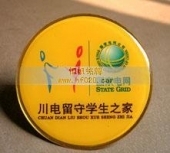 國家電網(wǎng)四川公司胸章,鋁質胸章