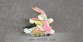 免年免子徽章,兔子卡通紀念章,生肖司徽