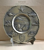 中國人民解放軍陸軍第38集團軍純錫紀(jì)念盤
