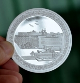 煙臺(tái)萬(wàn)華集團(tuán)年會(huì)慶典定制定做銀章