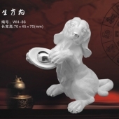 十二生肖狗純銀禮品擺件、設計制作純銀制品十二生肖擺件